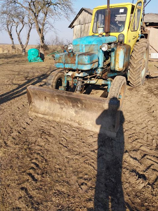 Екскаваторна установка з трактора ЮМЗ по запчастинах