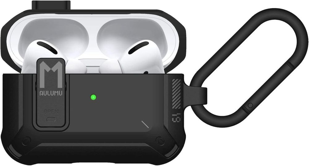 Противоударный чехол Aulumu A19 Lock Fit Чехол для AirPods Pro 2