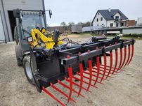Krokodyl/ łyżko-krokodyl do tura ciągnika/ ładowarki JCB MANITOU DOWÓZ