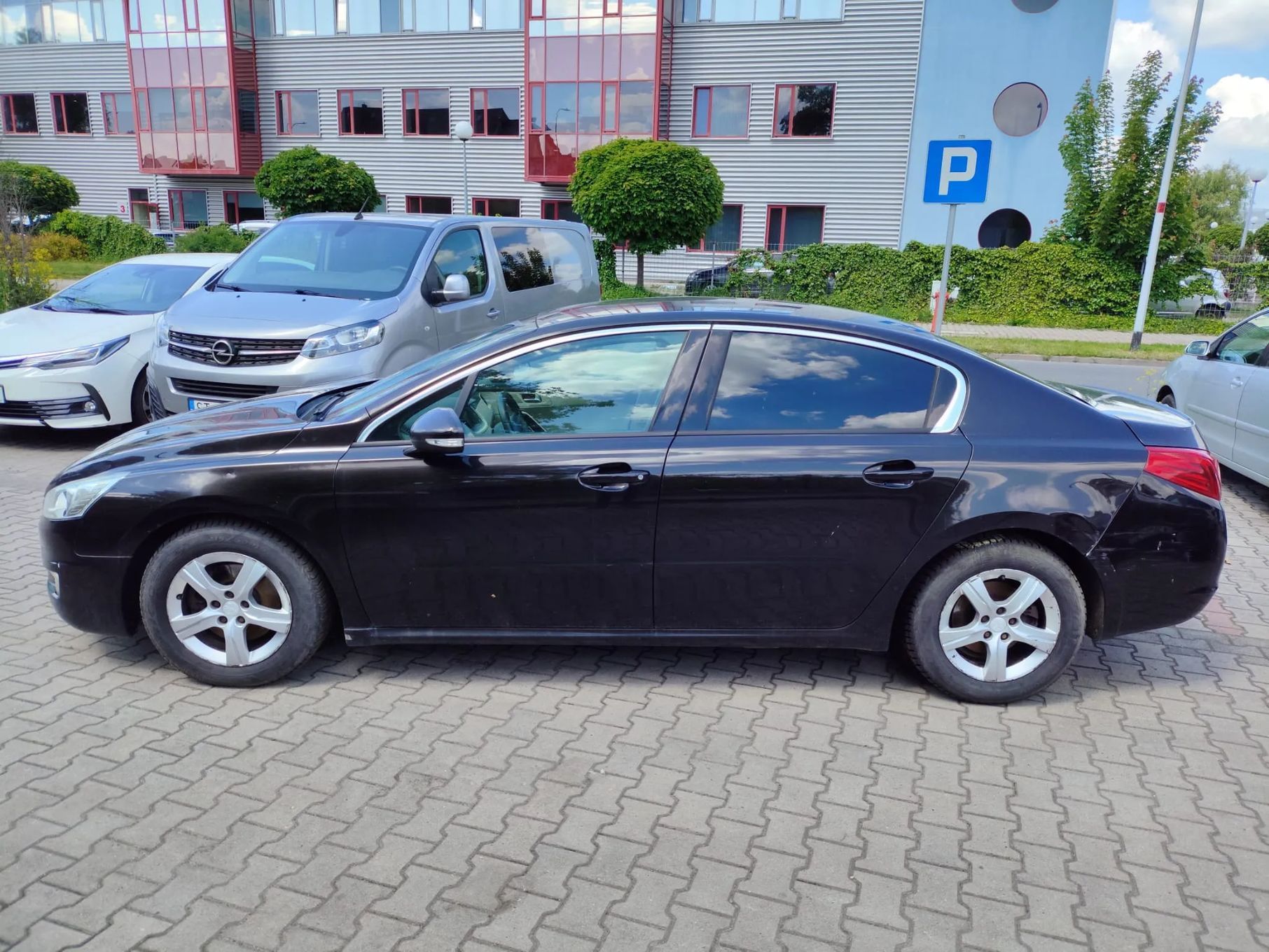 Peugeot 508 Peugeot 508 2.0 HDI 2012r Czarny Sedan