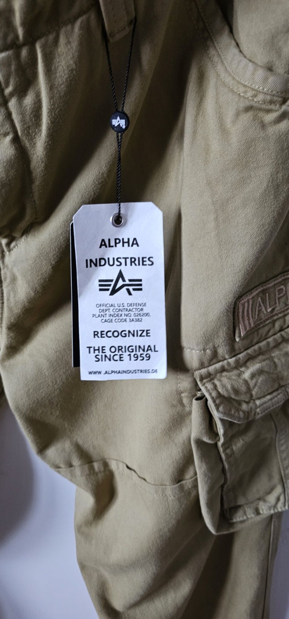 Spodnie Alpha Industries
