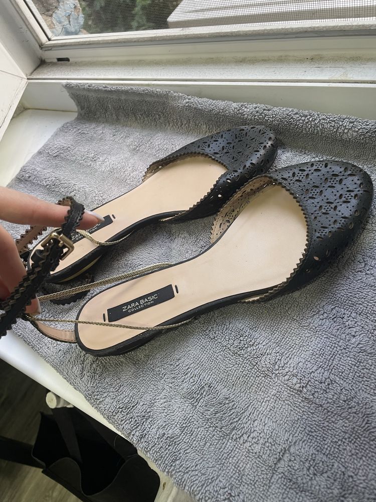 Zara Basics босоножки