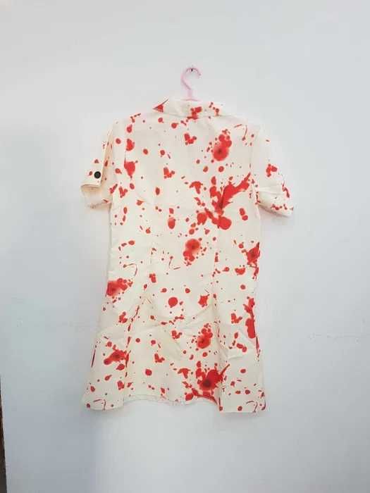 Strój przebranie krwawa pielęgniarka zombie rozmiar 42 44. AF015