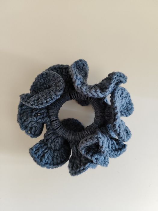 Ręcznie robiona gumka scrunchie