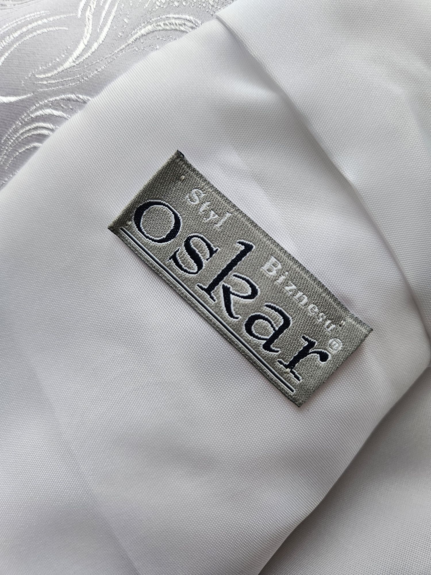 Kamizelka ozdobna biala we wzory L unisex casual