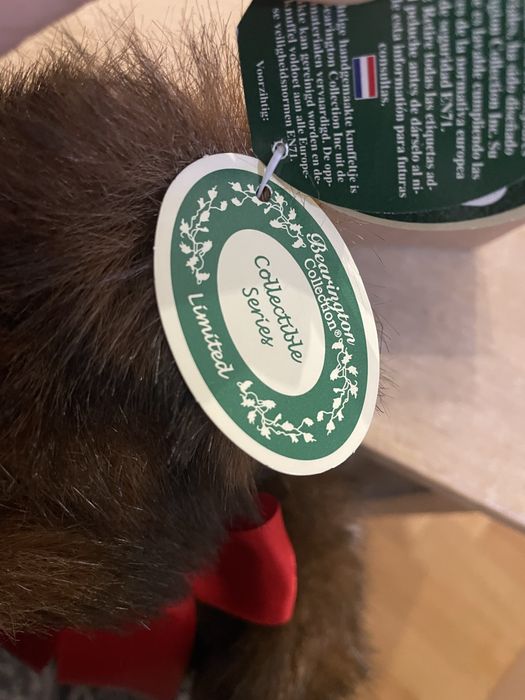 Miś kolekcjonerski The Bearington Collection maskotka nowa