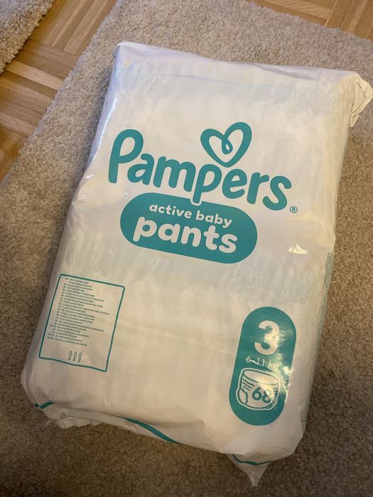 Pampers Active Baby Pants 3 (6-11 kg) 272 sztuki