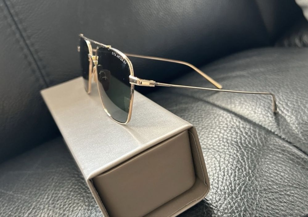 Okulary przeciwsłoneczne Dita Artoa 57 cartier złoto maybach lv gucci