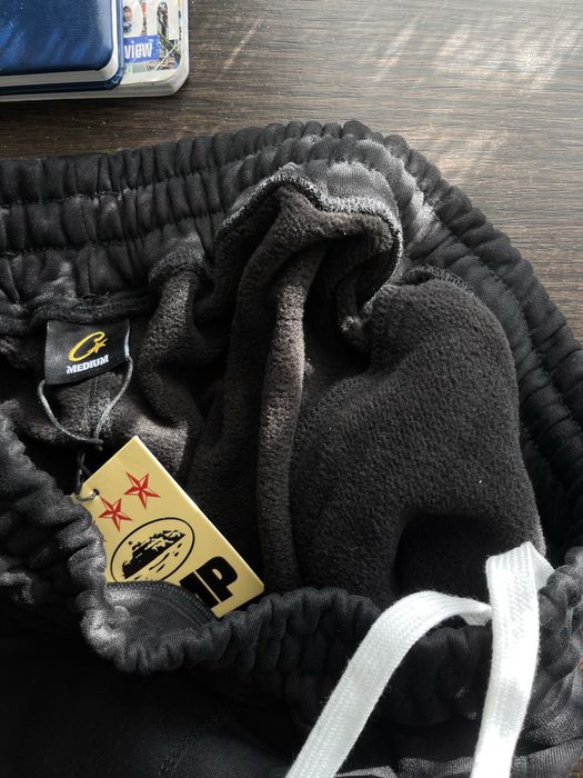 Зимовий флісовий костюм Corteiz, купити штани на флісі кортез, світшот