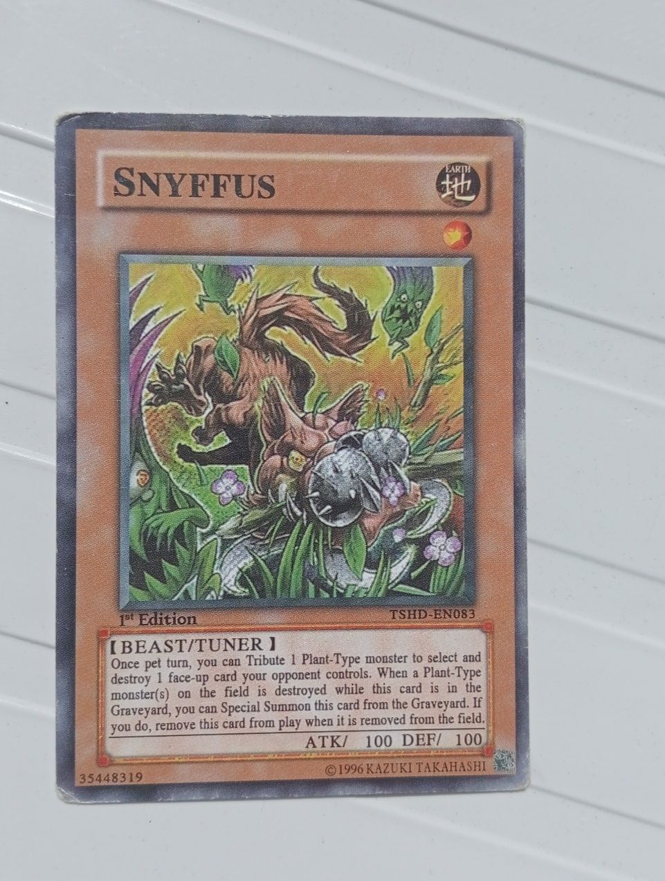 Carta Yu-Gi-Oh Snyffus TSHD-EN083