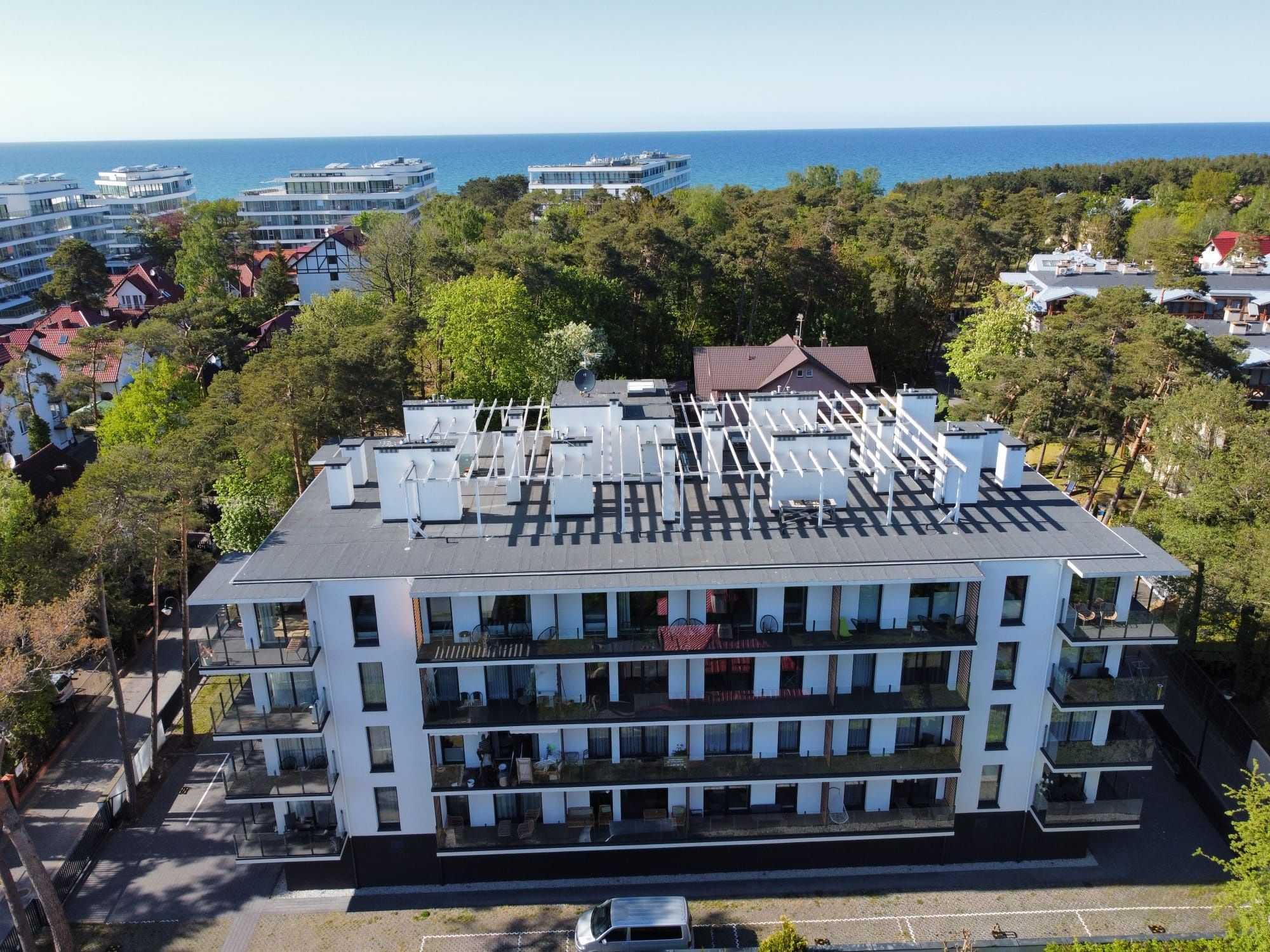 Apartament Royal Mielno 4 osobowy całoroczny 250m plaża klimatyzacja!