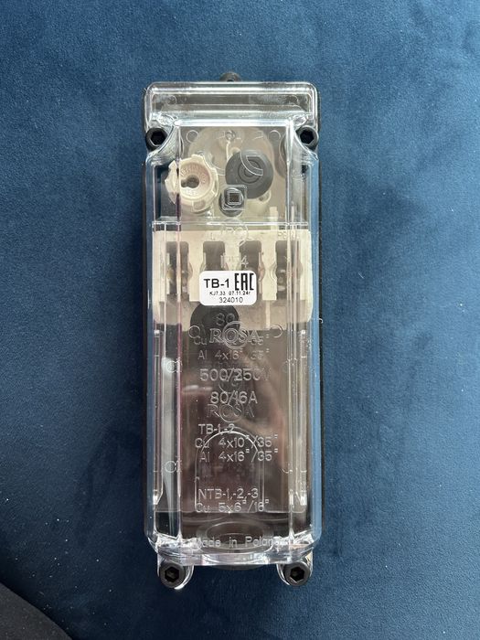 Zlacze slupowe TB-1, rosa, 324010 , rozdzielnica lampowa