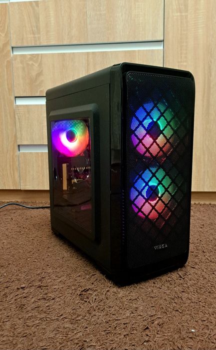 Ситемний блок Системник Комп'ютер. Ігровий ПК. Ryzen 5/16Gb/RX580/AM4