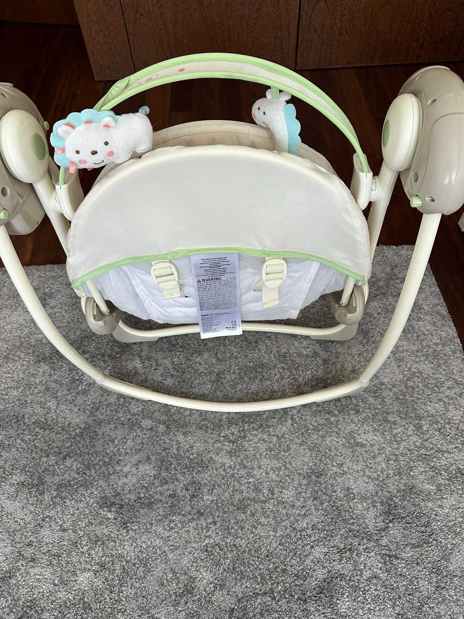 Espreguiçadeira de bébé (baloiço automático com música)