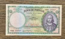 Nota 20 escudos 1959