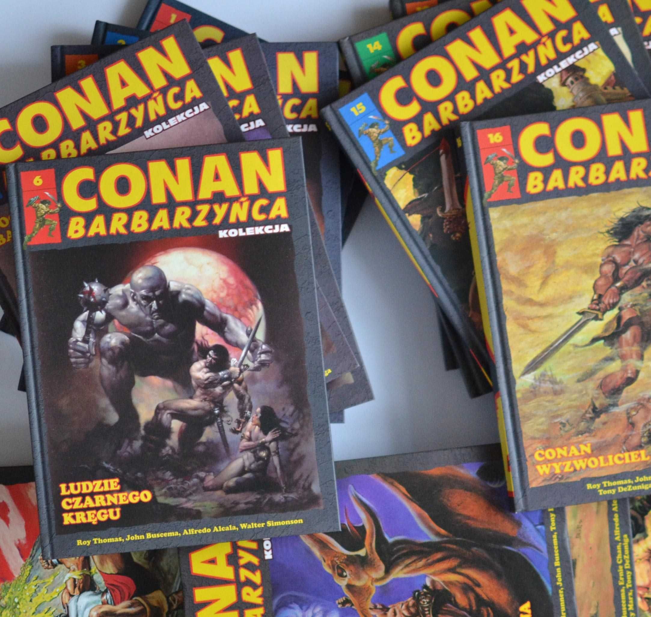 Conan Barbarzyńca Kolekcja Komiksy wyd: Hachette Różne tomy