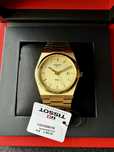 Oryginalny Zegarek Tissot PRX T137.410.33.021.00 Złoty