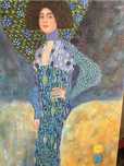 obraz Gustav Klimt Andy Warhol olej płótno 60x90 Klimt Warhol