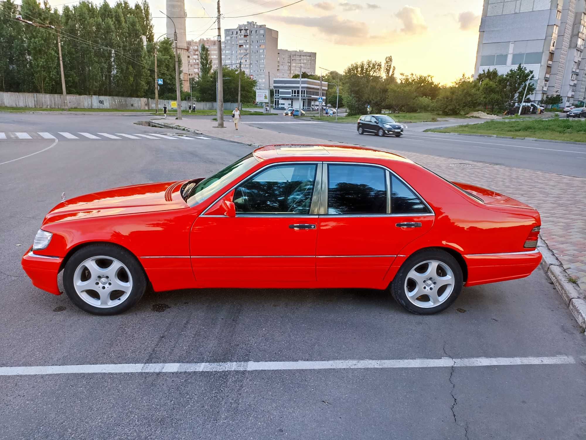 продам Mercedes-Benz w140  в унікальному кольорі