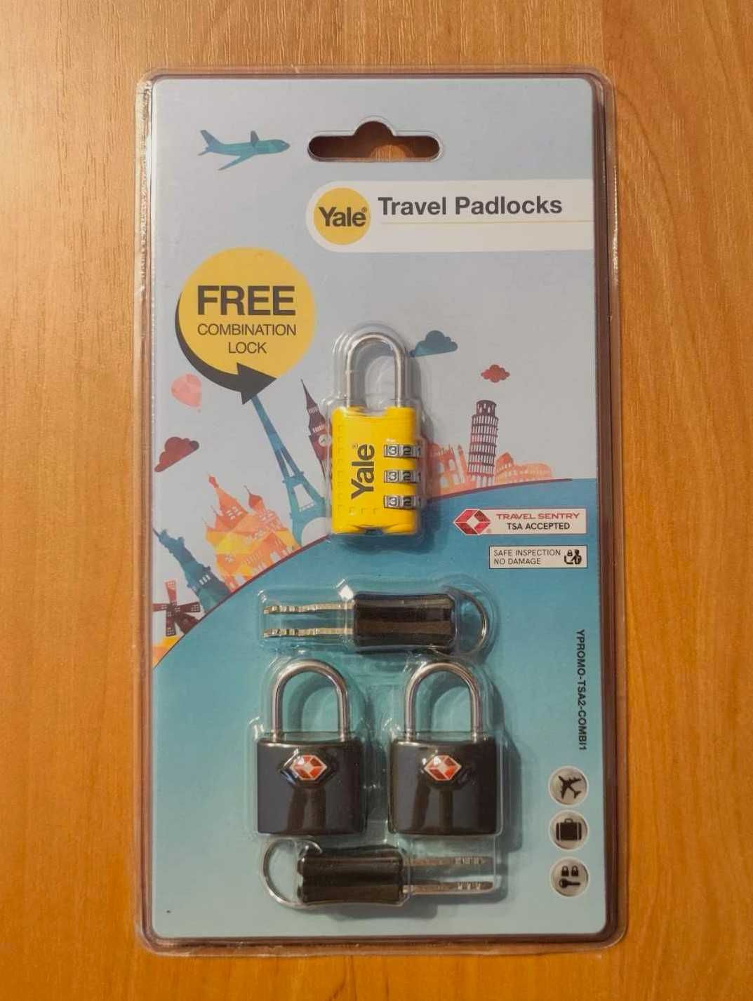 Zamek do bagażu Yale Travel Padlocks