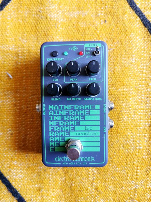 Electro Harmonix Mainframe Bit Crusher Pedal