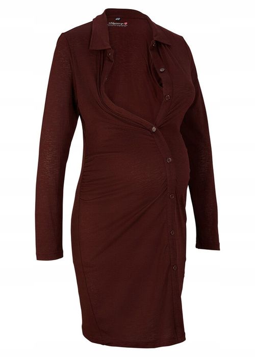 B.P.C sukienka ciążowa i do karmienia brąz ^44/46