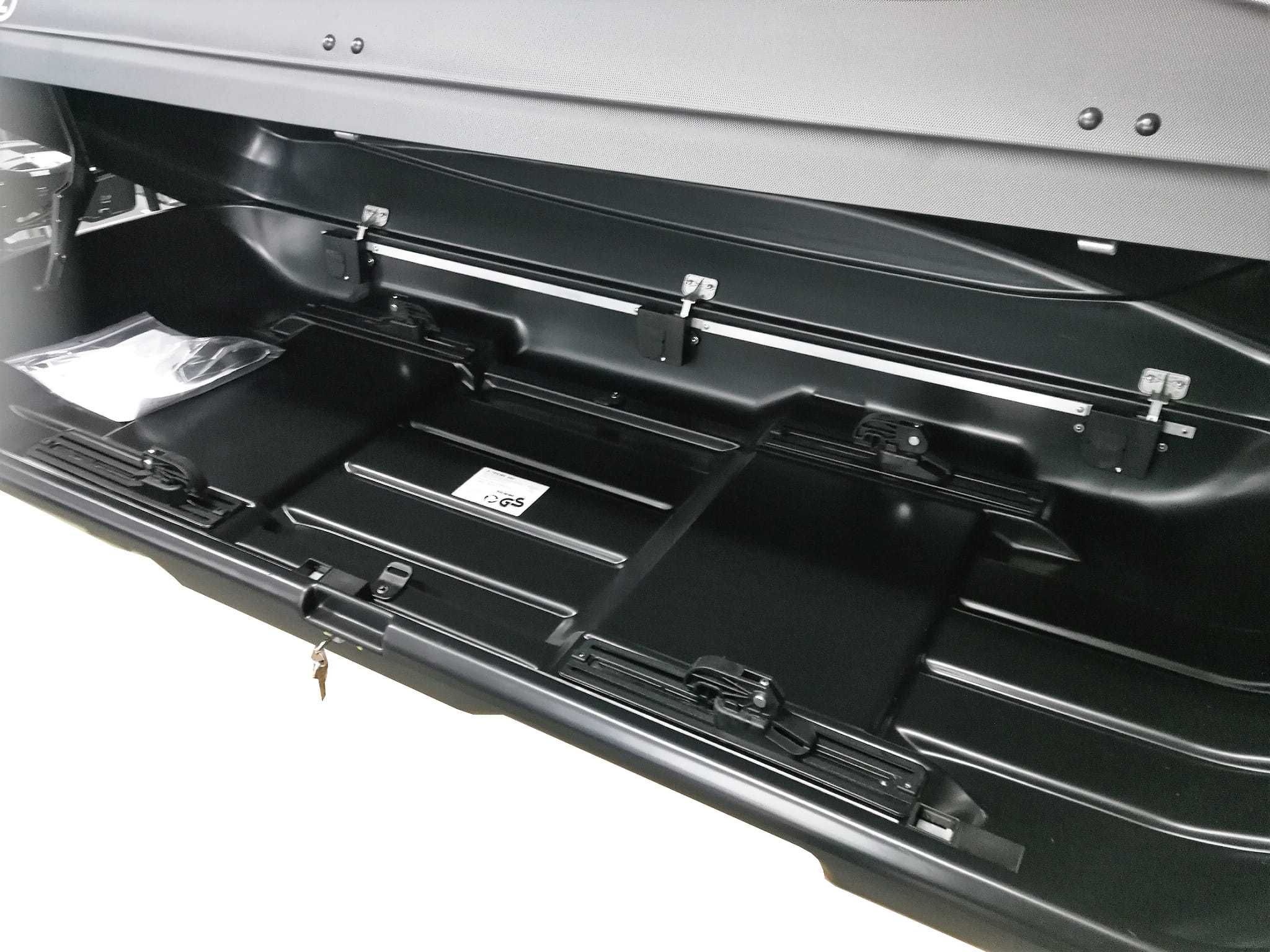 Bagażnik Box dachowy Kufer Boks bagażowy 450L CRUZ Xtreme 450 Antracyt