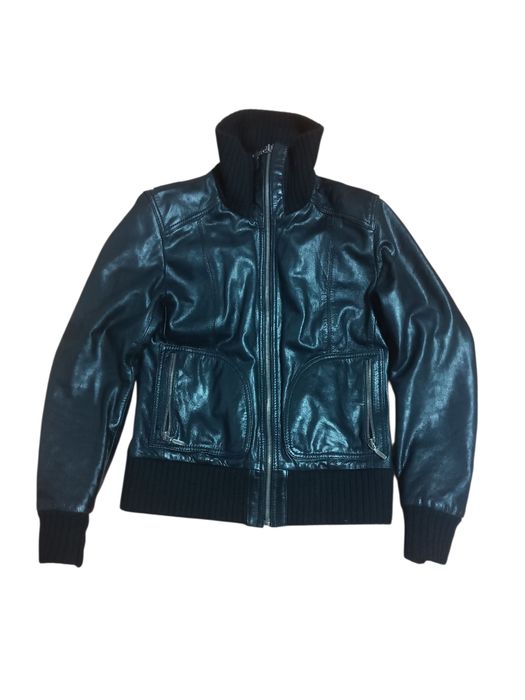 Kurtka z naturalnej skóry, rozmiar M stan bardzo dobry