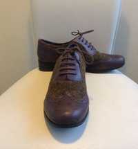 Стильные, оригинальные туфли Clarks из мягкой натуральной кожи
