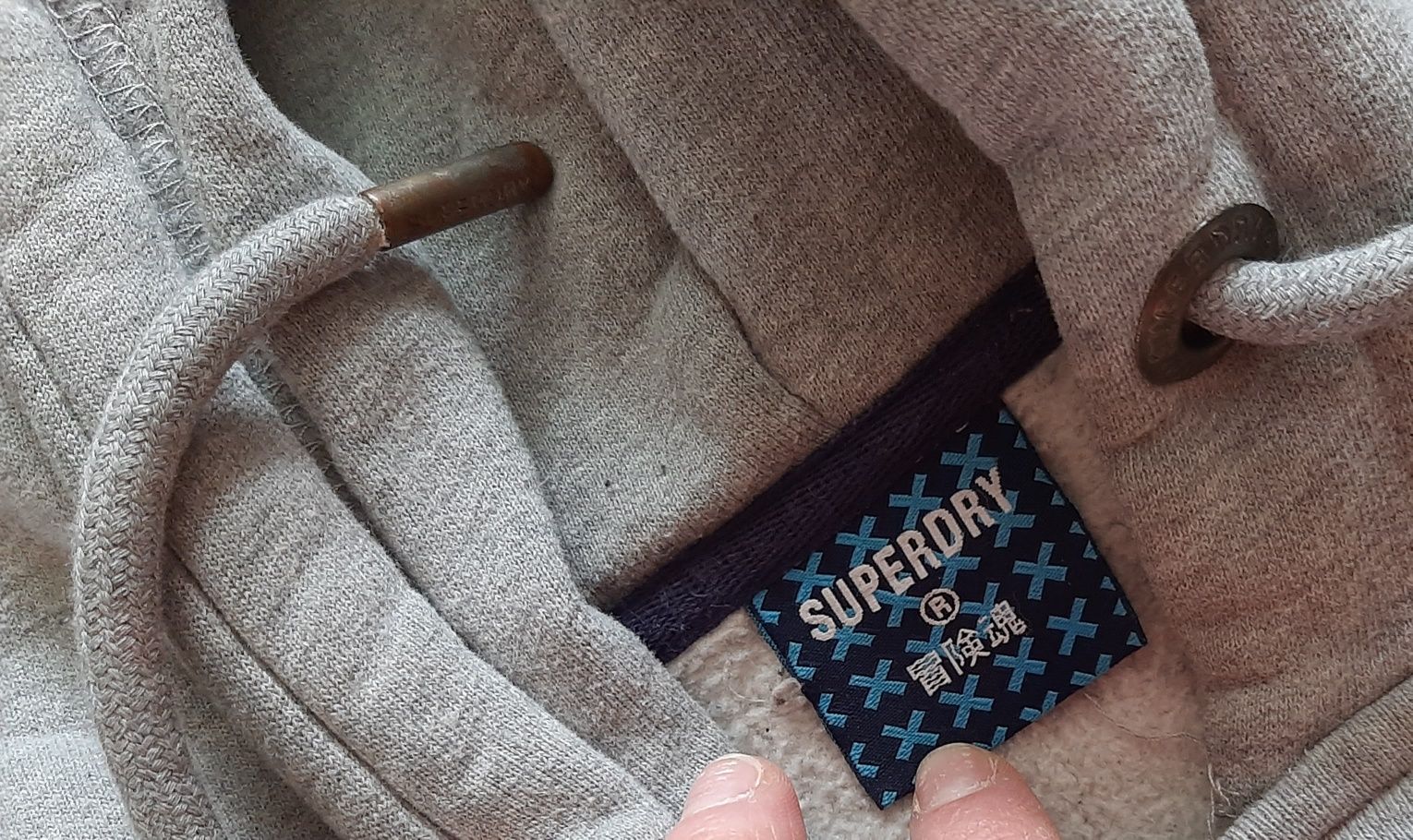 SuperDry bluza z kapturem L