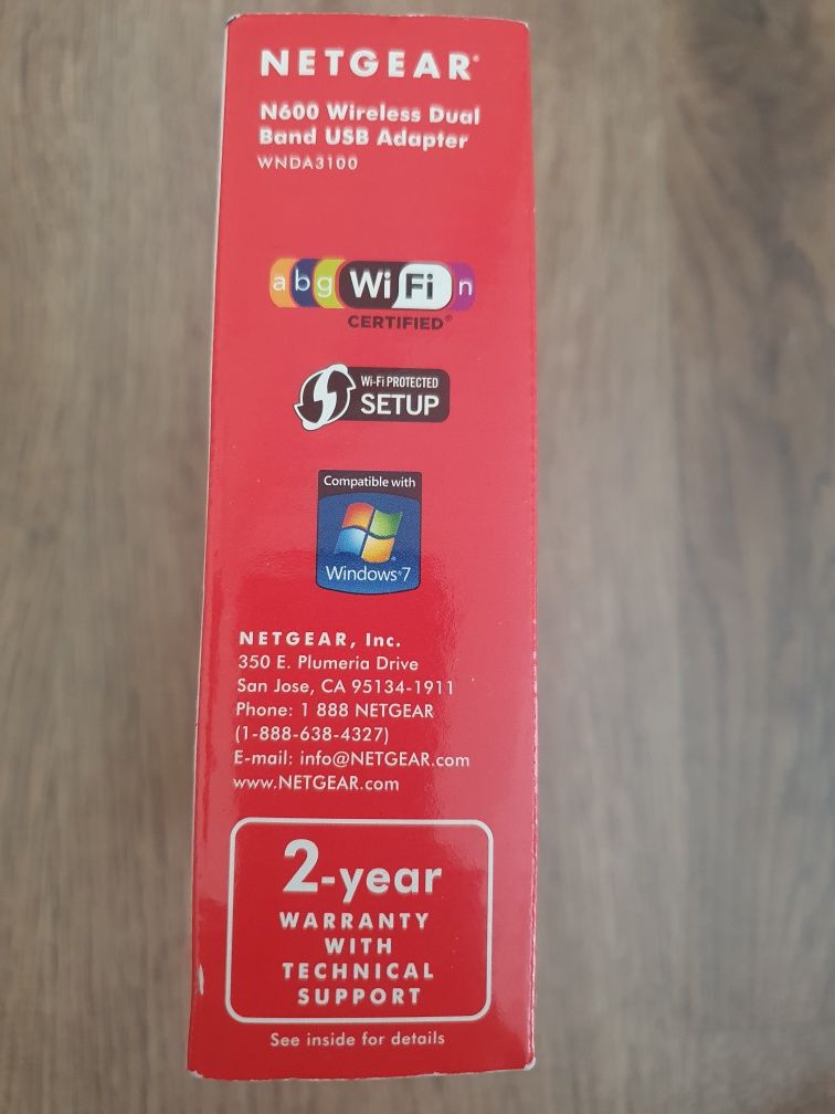 Adapter WiFi- USB - Netgear N600 - Dual Band (2.4 i 5GHz)