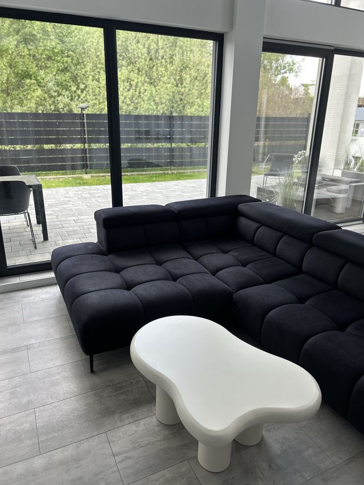 Narożnik PLAZA L z elektrycznym wysuwaniem sofa kanapa rogówka wersalk
