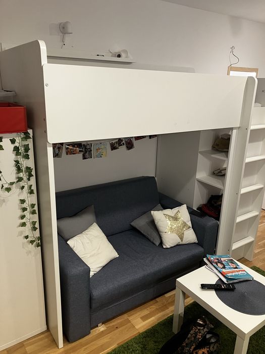 Łóżko pietrowe Ikea SMASTAD