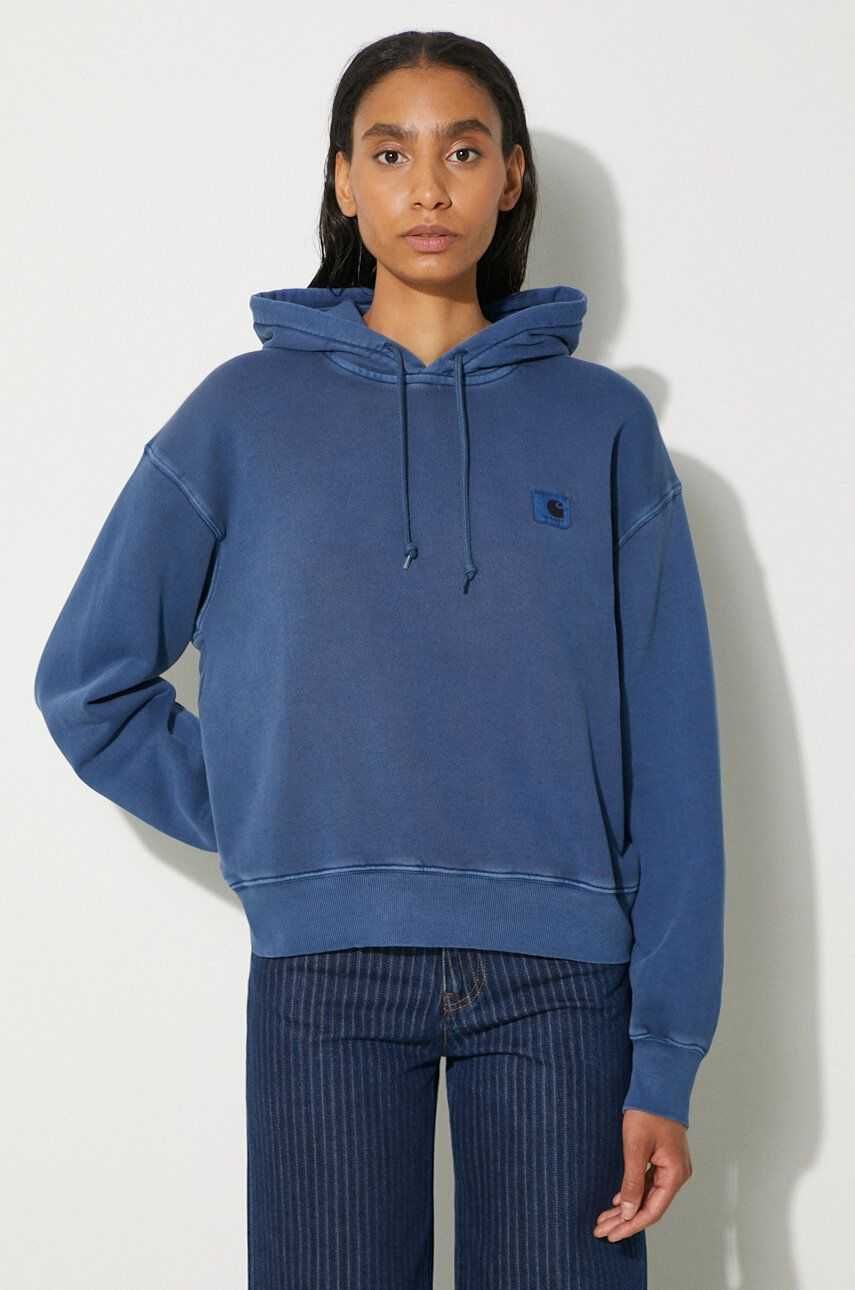 Худі Carhartt жіночий синій худи hoodie кархартт кофта