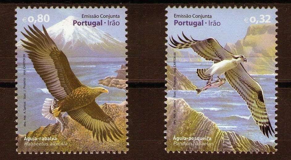 Séries de selos e blocos em envelopes do 1º dia em FDC