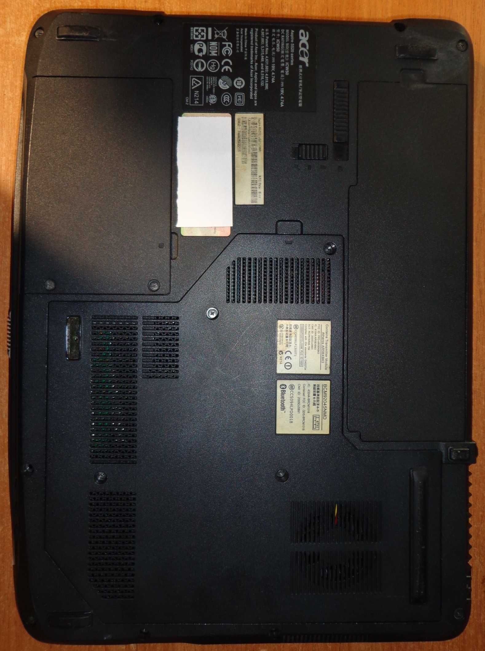Ноутбук Acer Aspire 5520