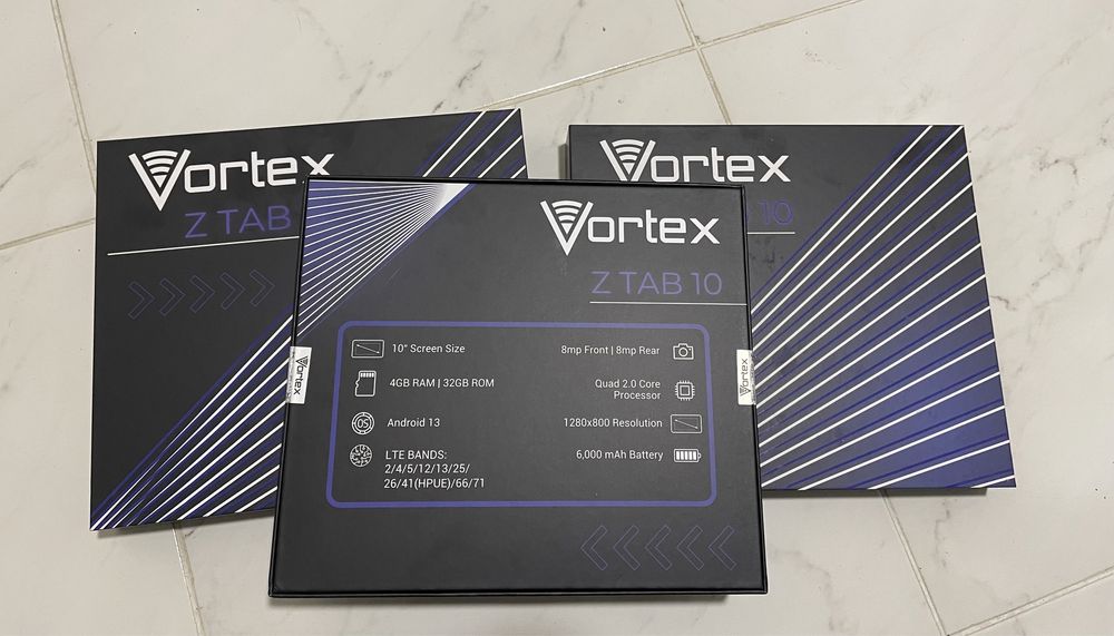 Ігровий Планшет Vortex Z Tab 10.1 4/32Gb Black Android 13 WiFi