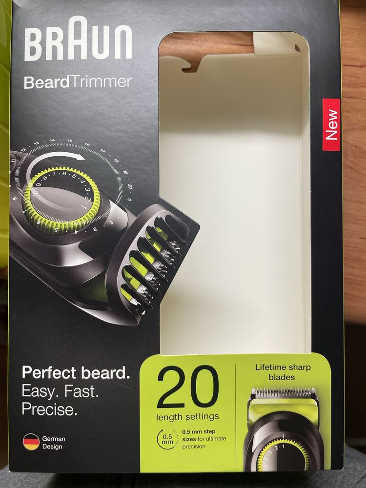 Nasadka 1-10 mm do trymera Braun Nowa bez metki