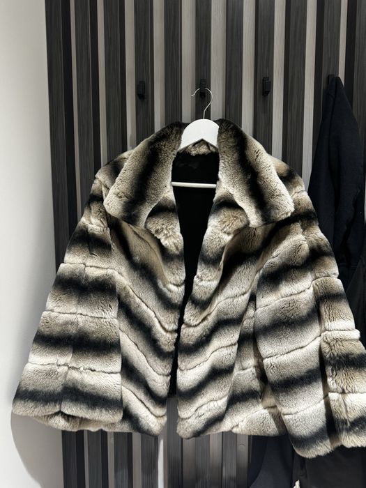 Шуба шиншила кролик рекс