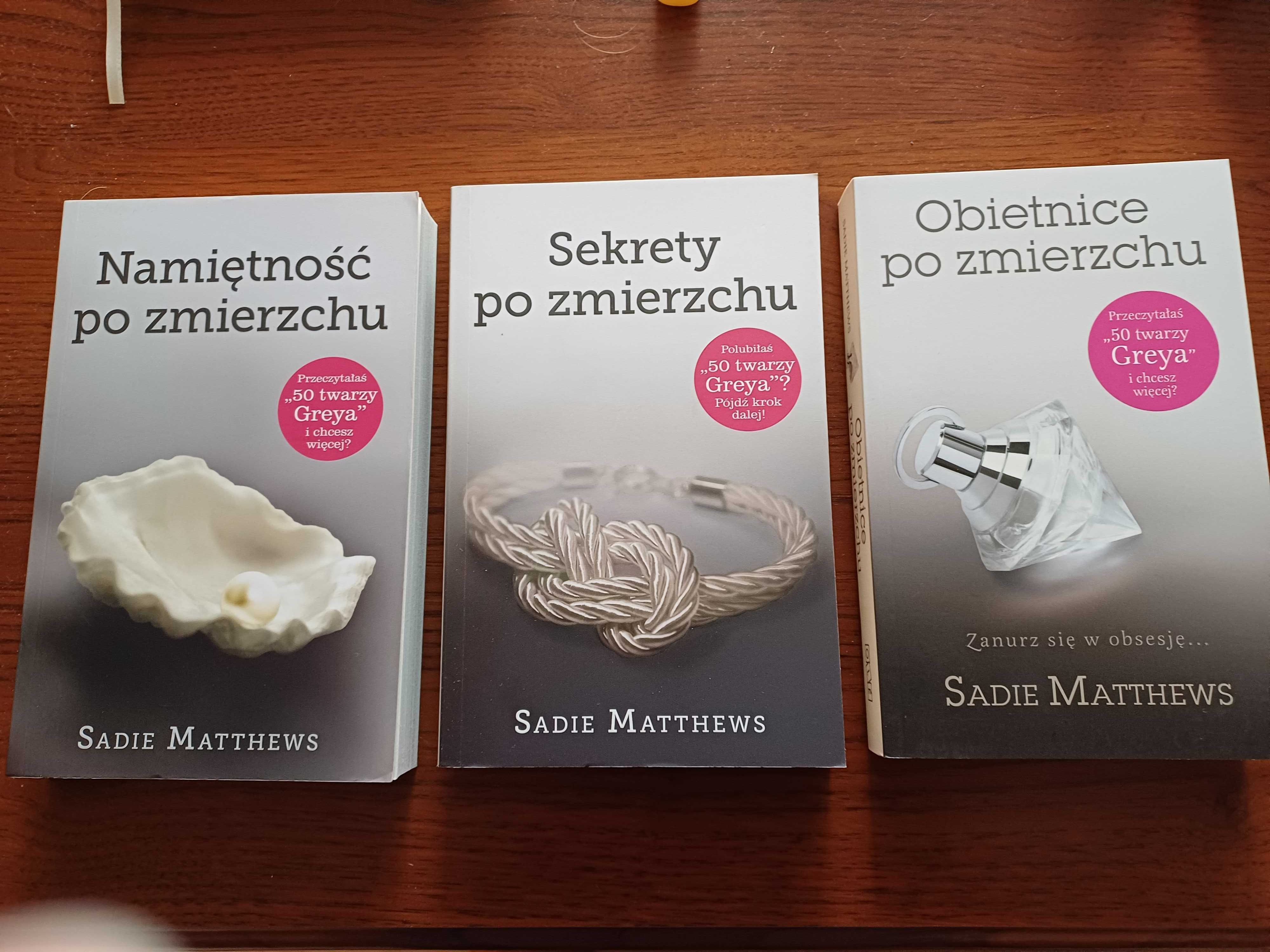 Namiętność po zmierzchu, Sekrety po zmierzchu, Obietnice po zmierzchu