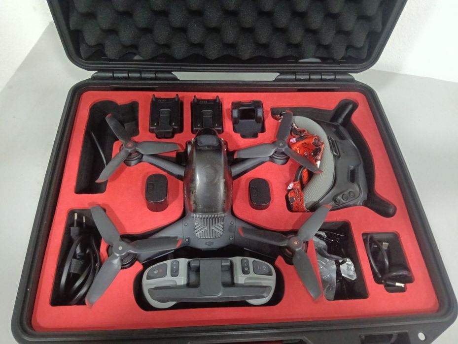 Dji FPV Combo, Drone, Óculos, Comando e mala