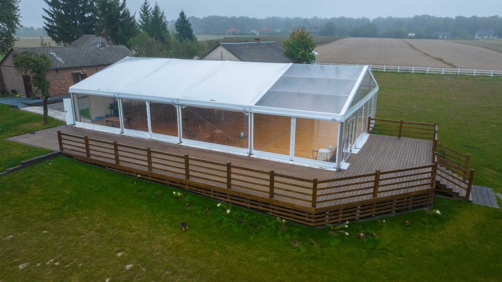 Hala namiotowa 10x15x2,7m hala bankietowa sprzedam namiot 10x15m