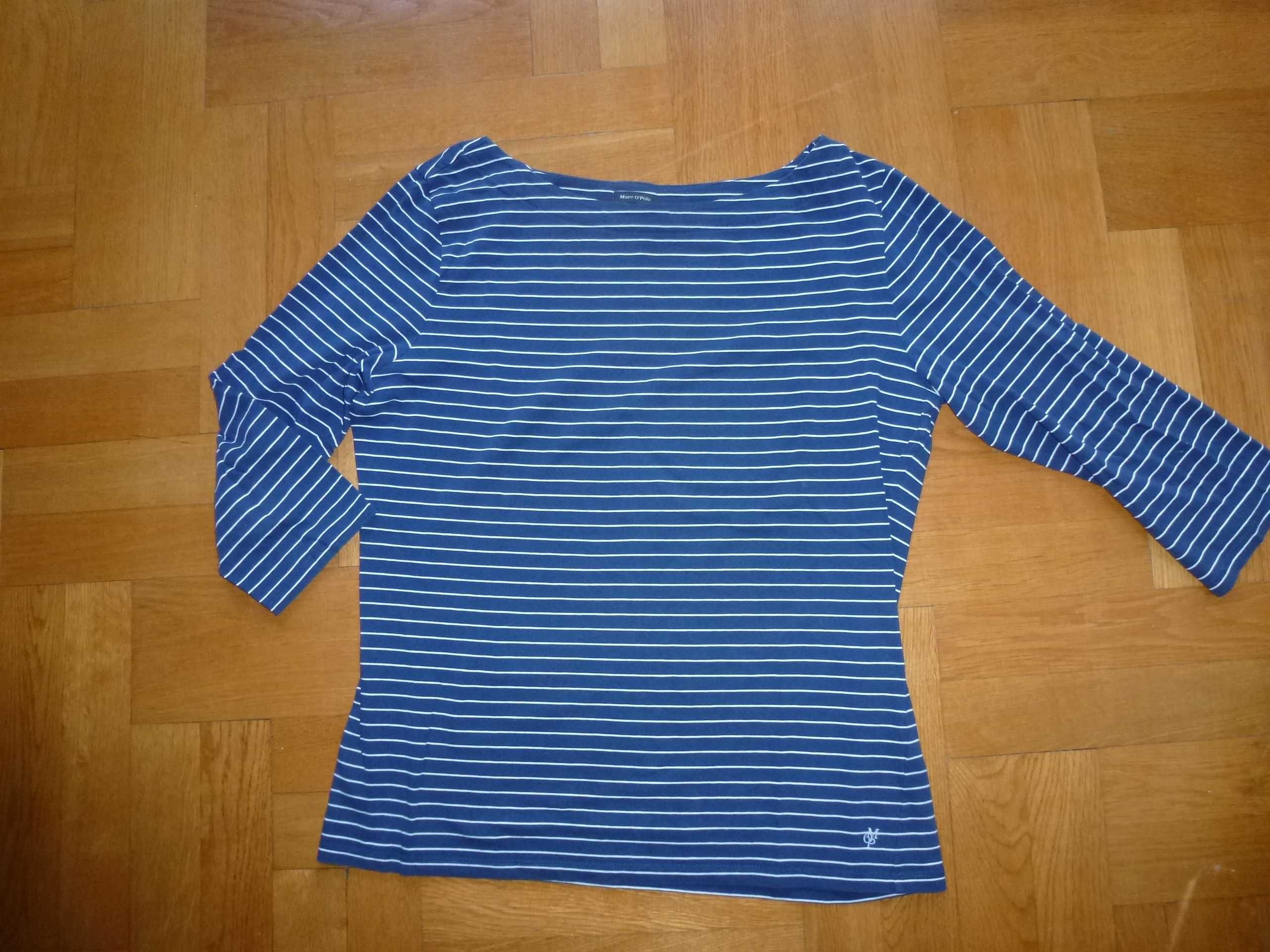 Bluzka T-Shirt Marc O"Polo granatowa w paseczki oryginalna L/XL