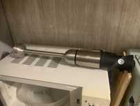blender reczny kuchenny WIELOFUNKCYJNY TURBO INOX STALOWY 1000W