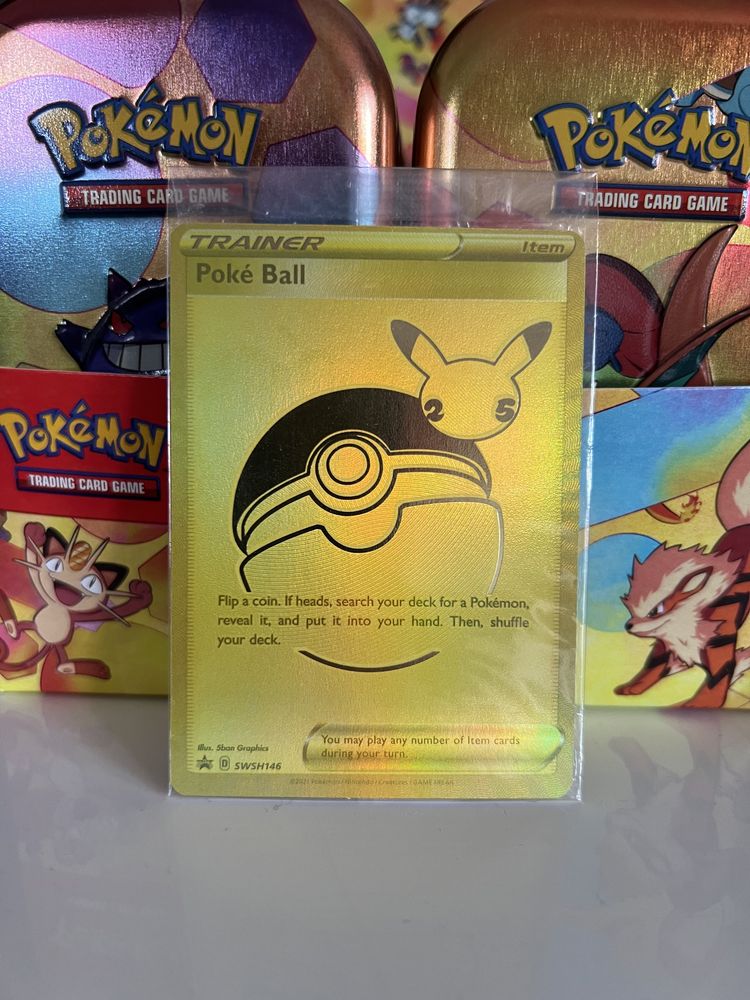Karta Pokemon TCG Pokeball Celebrations Sealed