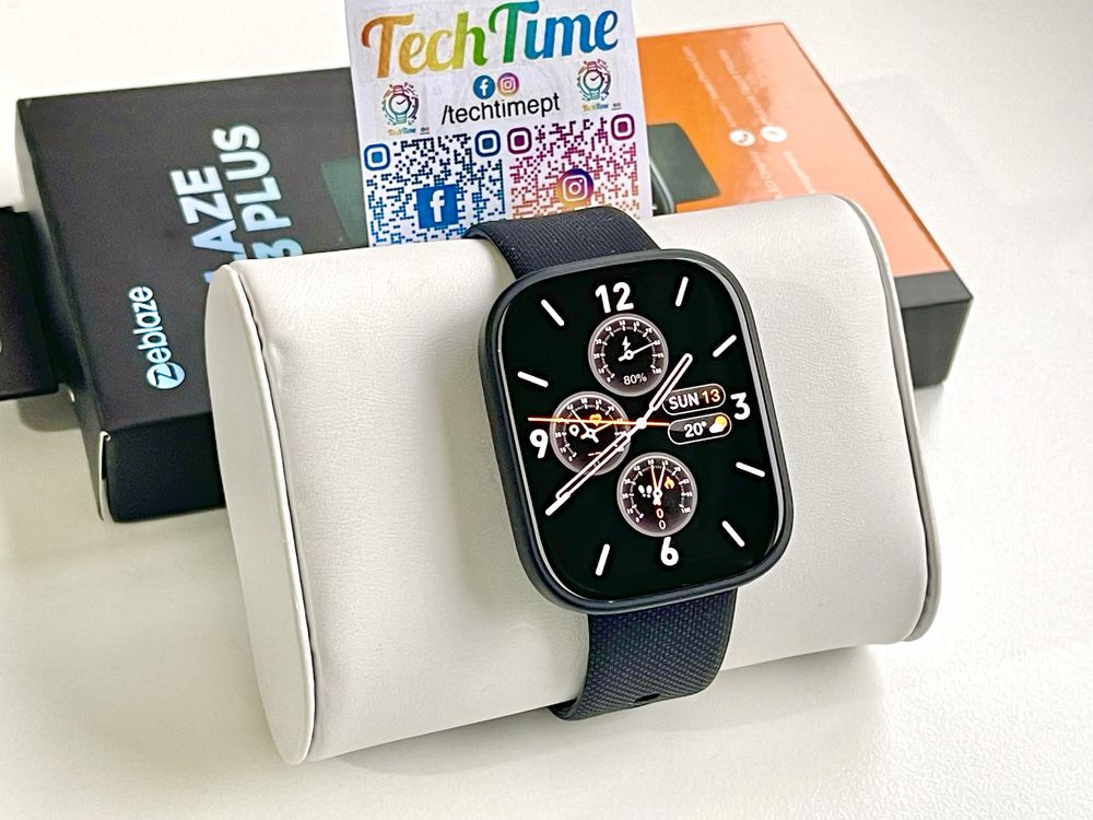 [NOVO] Smartwatch Zeblaze GTS 3 Plus (Preto)