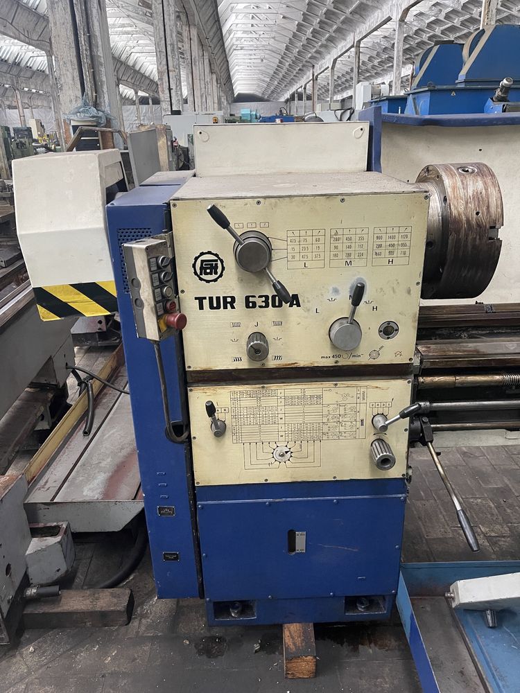 Tokarka TUR630A x 4000 Wrzeciono 140mm