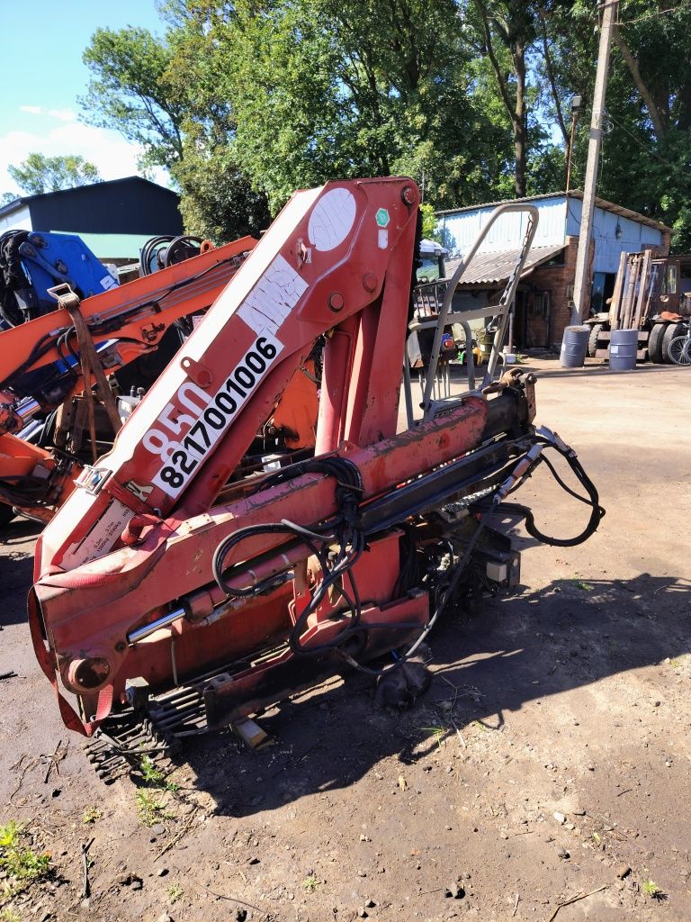 Кран маніпулятор HMF 850