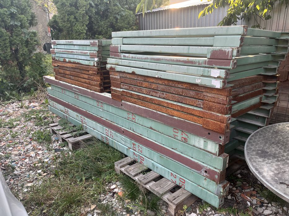 Regał Magazynowy Mocny wysokosc 2,3m półki 130/90cm FV Vat