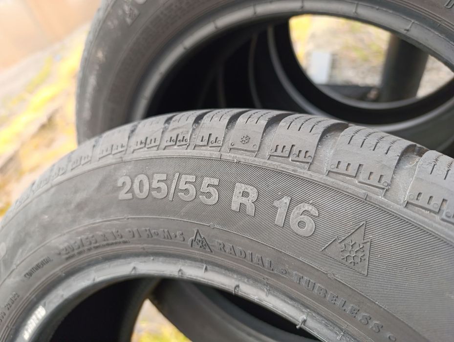 Зимові шини Continental 205/55 R16 резина RunFlat